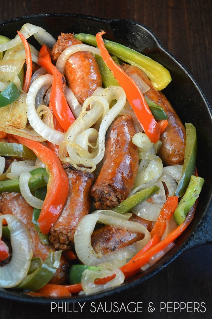 Easy Weeknight Dinners: Philly Sausage & Peppers