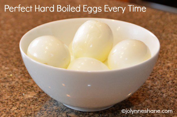 Use this tried and true method to make the Perfect Hard Boiled Eggs every time! 