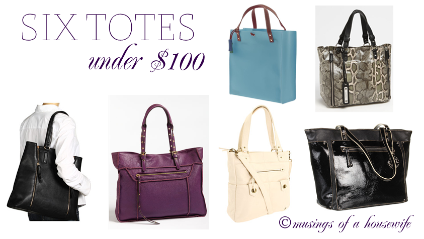 six totes under $100