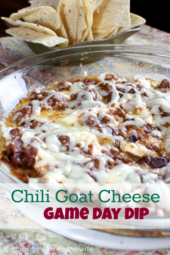 Game Day Recipes | Chili Goat Cheese Dip