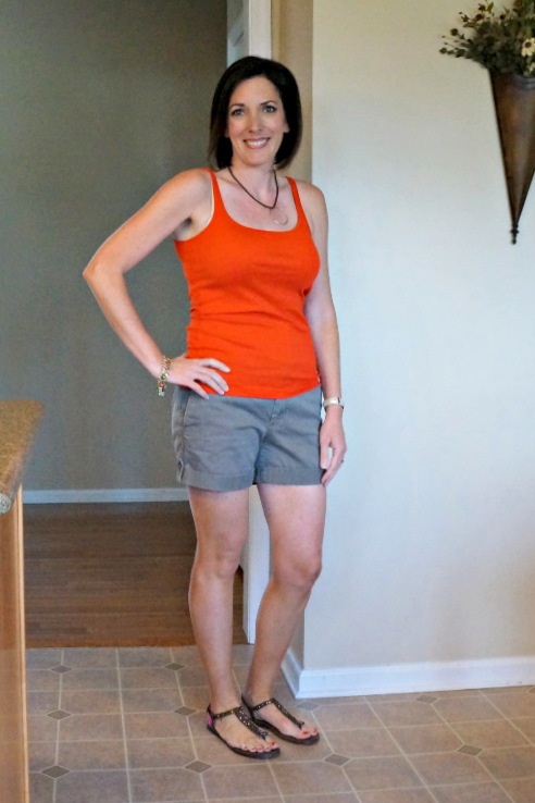 #OOTD Summer Mom Style Shorts & Tank