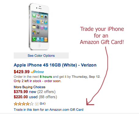Sell Your iPhone on Amazon