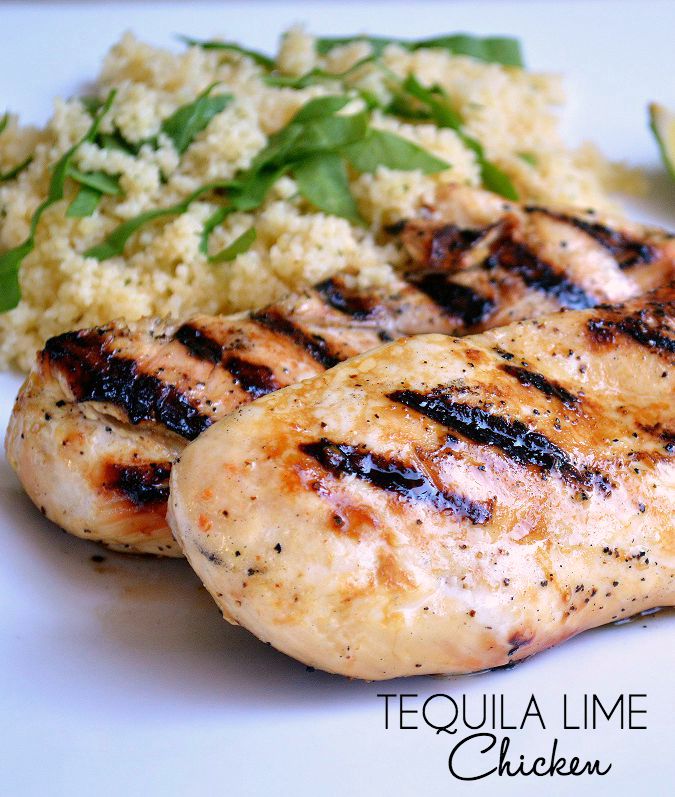 Tequila Lime Chicken: The perfect summer grilling marinade recipe!