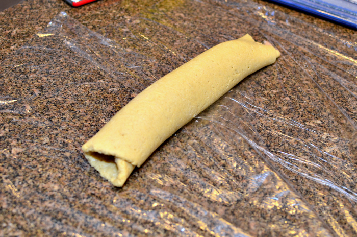 roll dough rolled