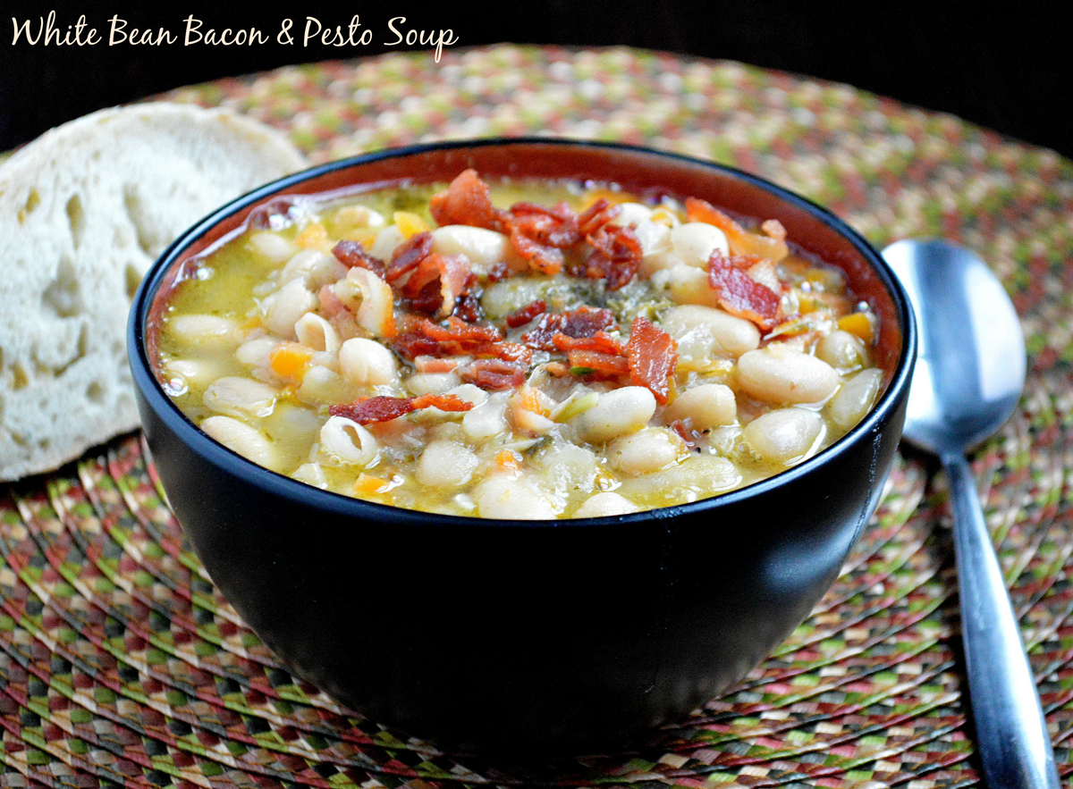 Real Food Recipe | White Bean Bacon Soup Recipe