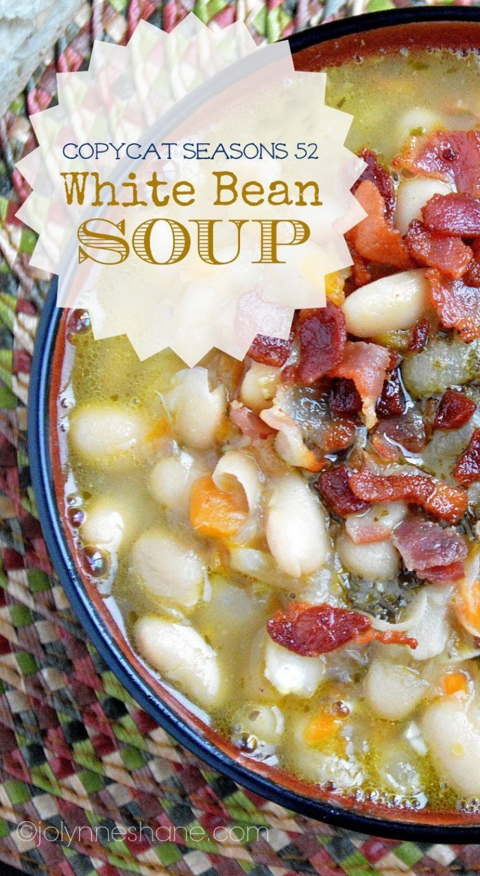 White Bean Bacon Soup Recipe