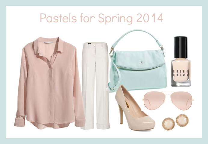 pastels for spring 2014