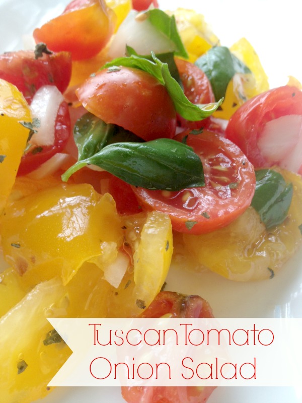 Tuscan Tomato Onion Salad