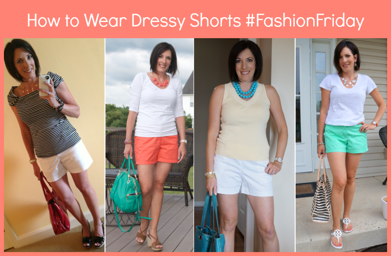 how to wear dressy shorts