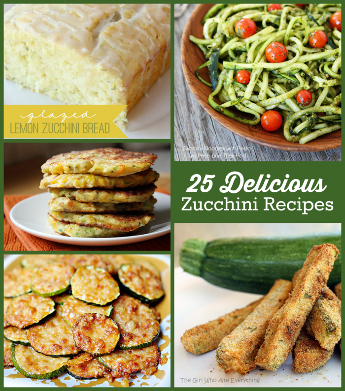 25 Delicious Zucchini Recipes to Make Right Now
