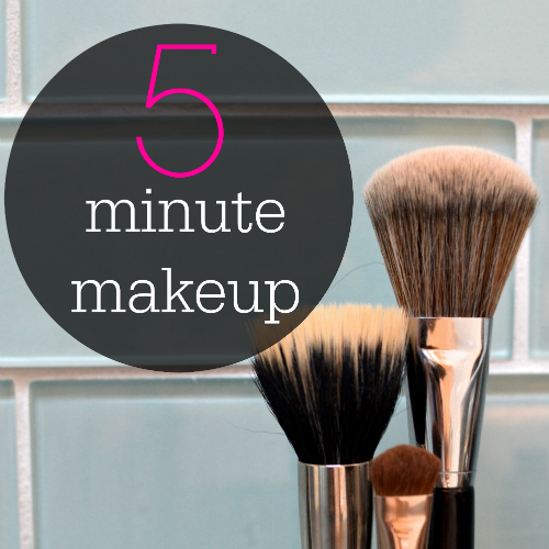 5 minute makeup square