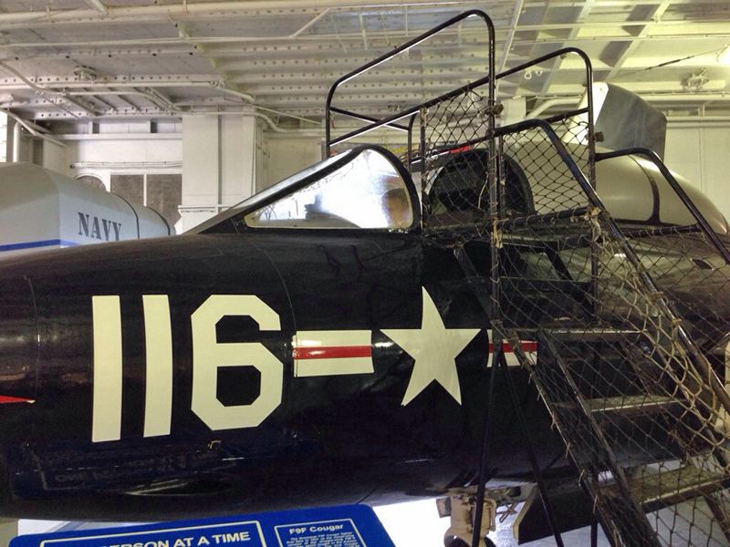 WWII airplane at Patriots Point
