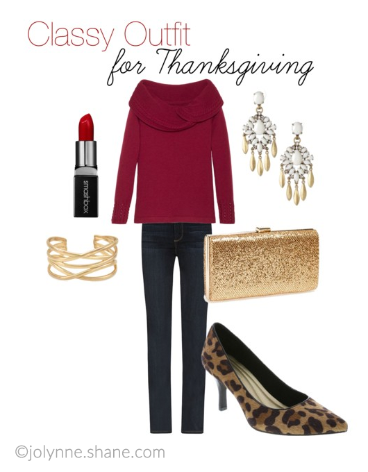Classy Outfit for Thanksgiving Day PLUS more stylish outfit ideas for the holidays!!