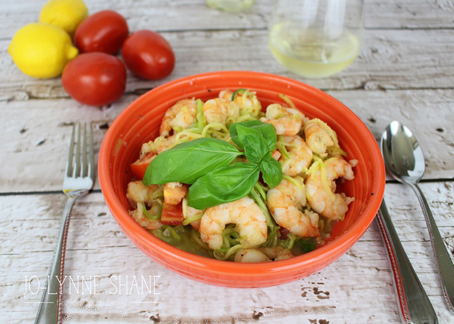 Sautéed Shrimp with Zucchini Noodles Recipe