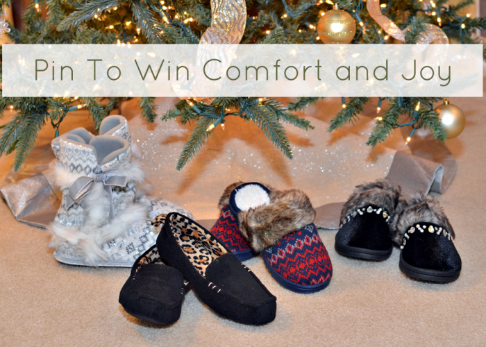 pin to win comfort and joy from dearfoams