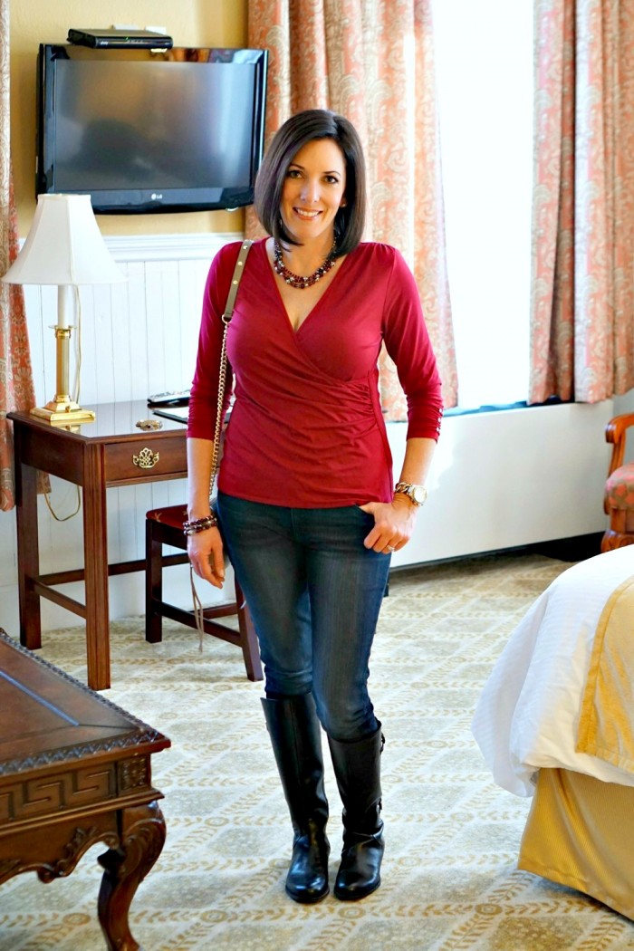 Fashion Over 40: casual date night outfit