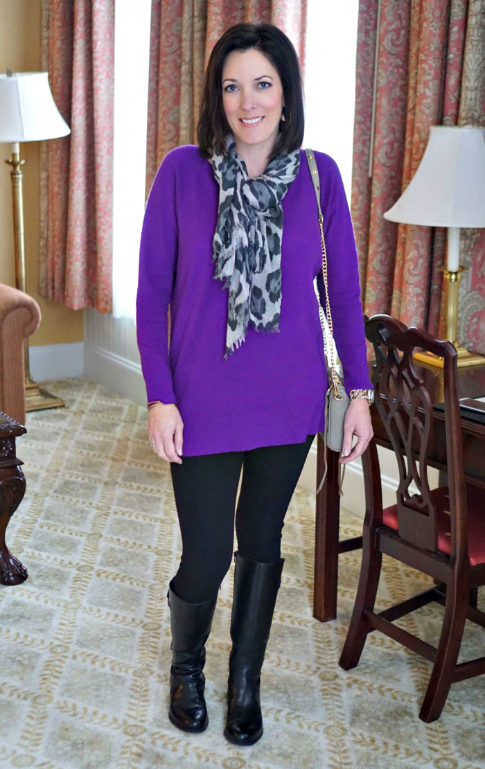 28 Days of Winter Fashion: casual winter outfit for moms