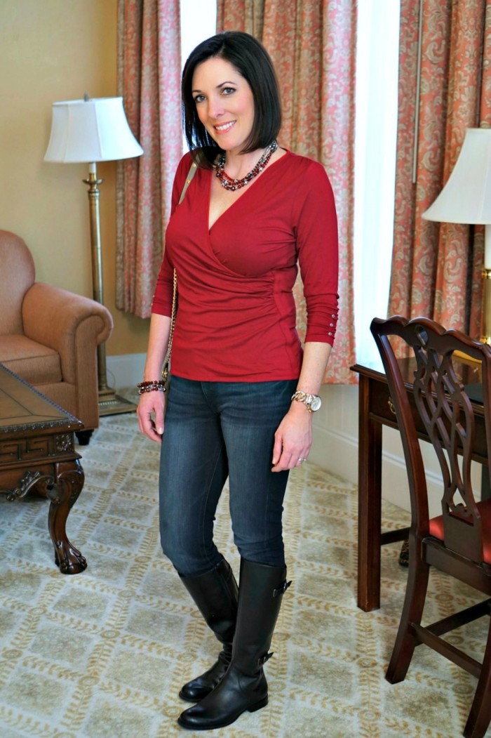 Fashion Over 40: casual date night outfit