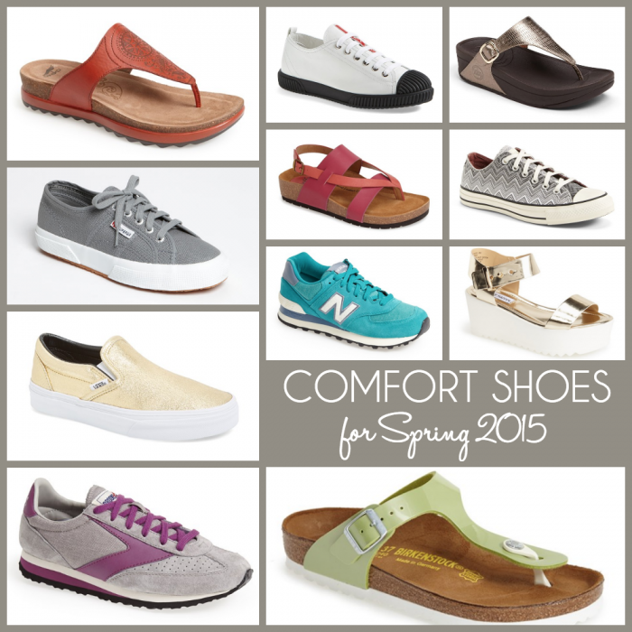 comfort shoes for spring 2015