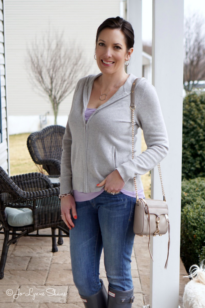 Fashion for Women Over 40: Rainy Day Outfit