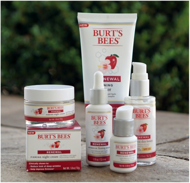 Burt's Bees Renewal Face Care Line