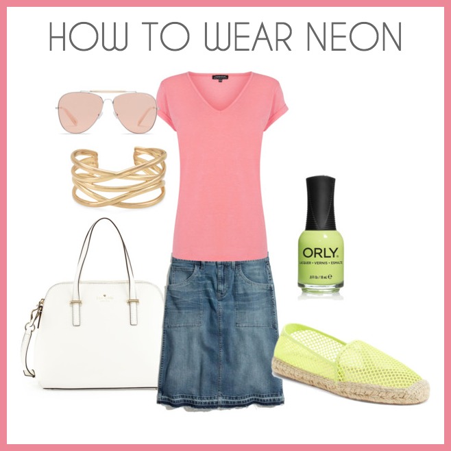 how to wear neon