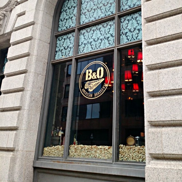 b and o american brasserie