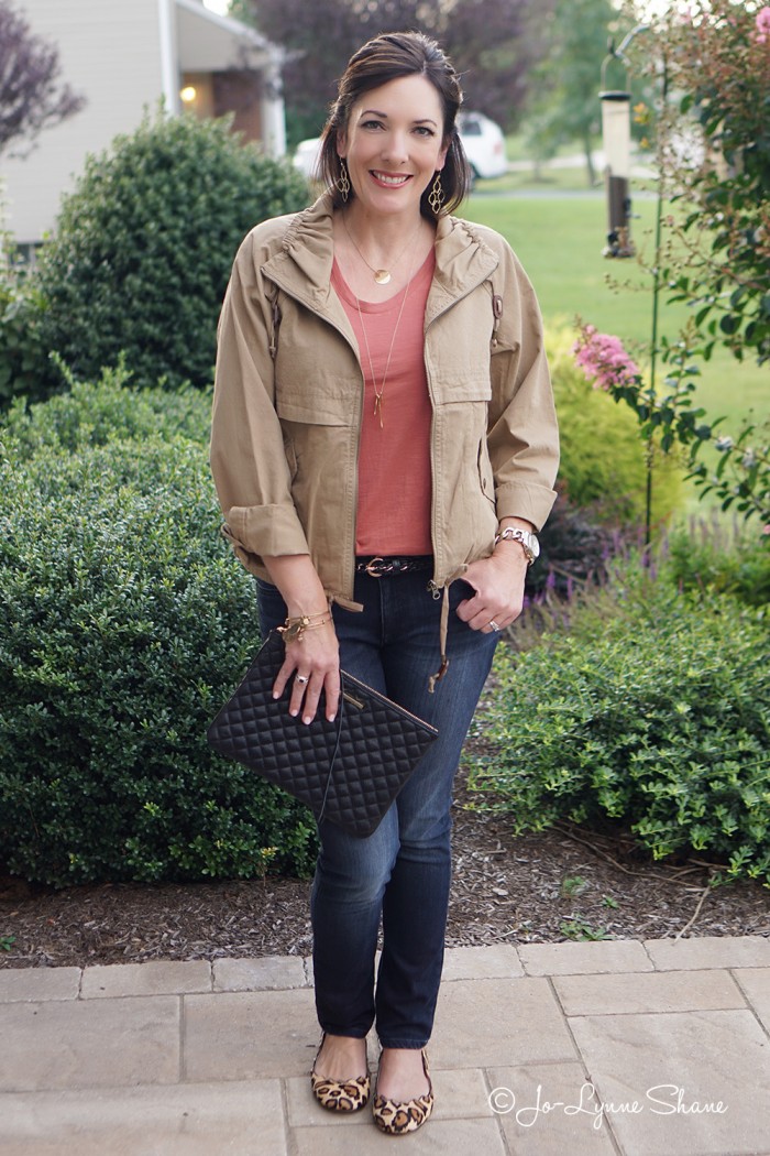 Fall Outfit Featuring the LOFT Autumn Anorak