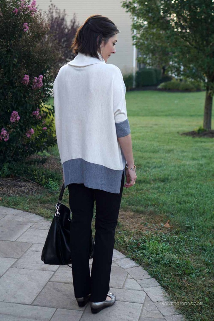 26 Days of Fall Outfits: Day 16 {Colorbock Turtleneck Tunic}