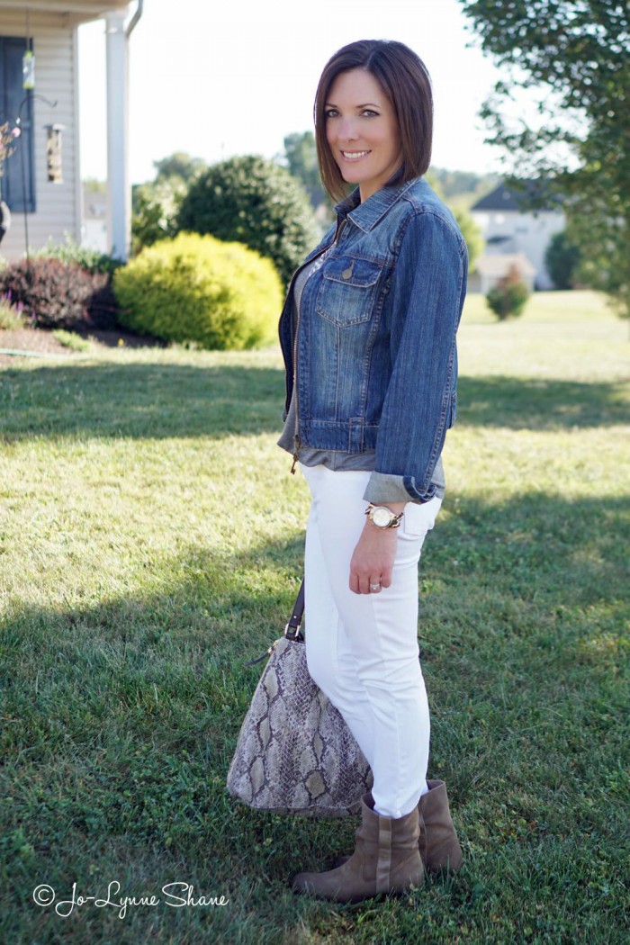 How to Wear White Jeans After Labor Day