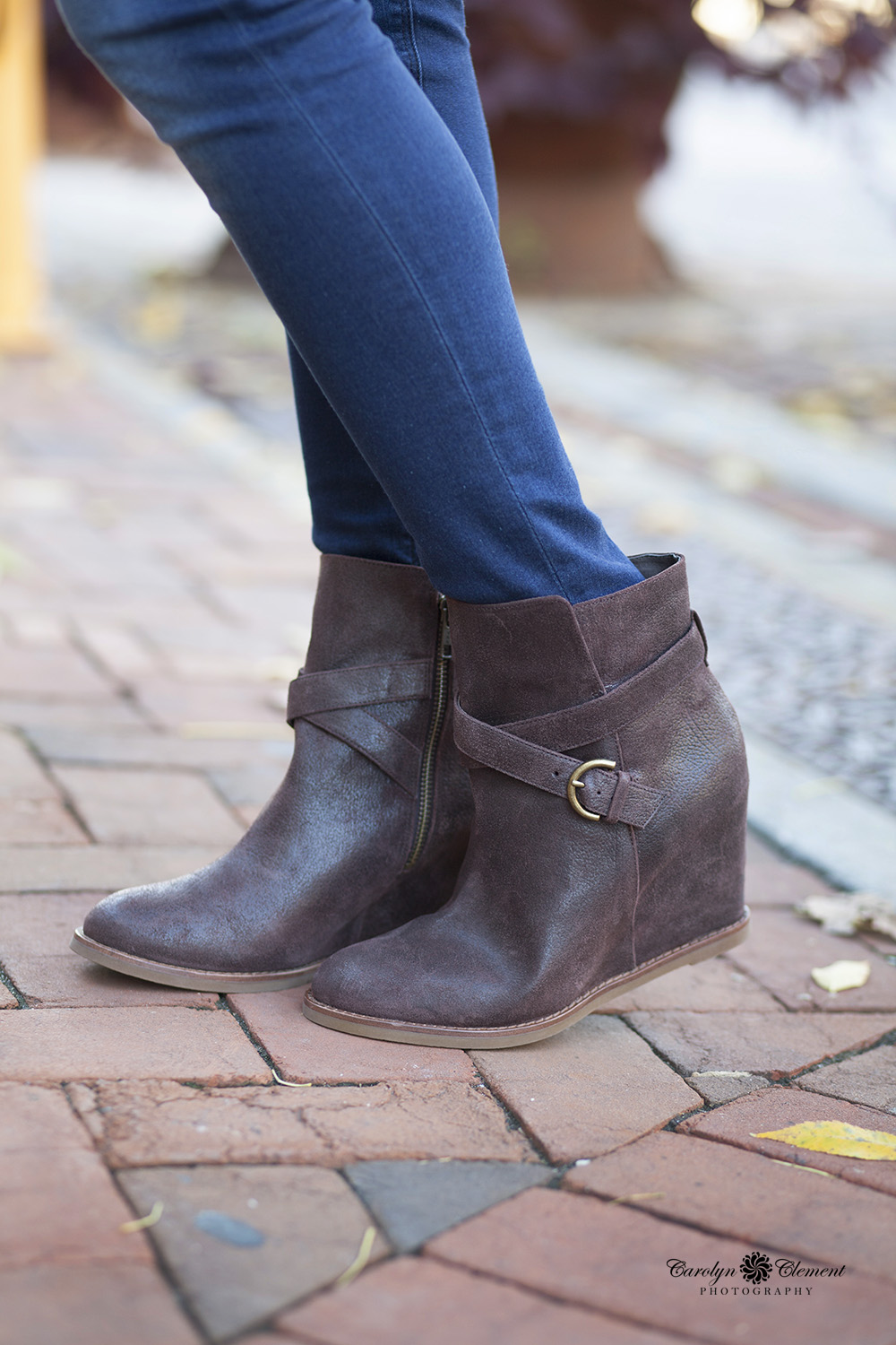 Casual Fall Outfit featuring Johnston & Murphy Ankle Boots for Women