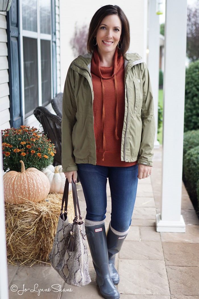 Fashion Over 40: Styling Hunter Rain Boots for Fall