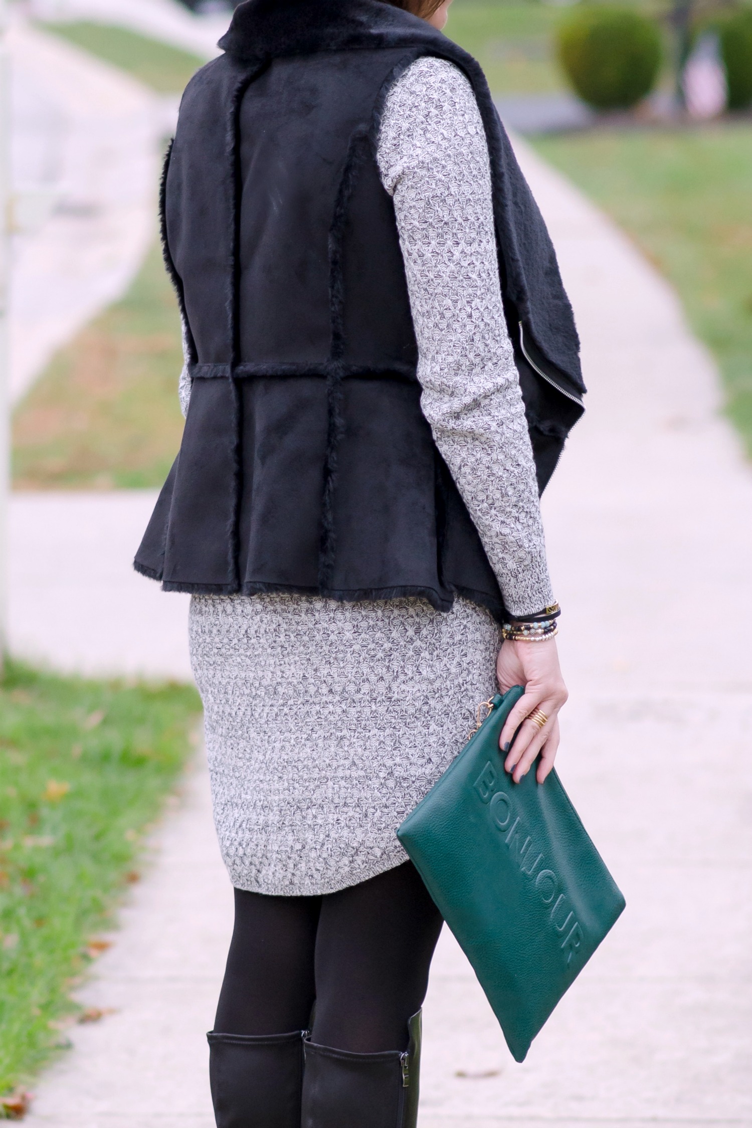 3 Trendy Ways to Wear a Sweater Dress for 2015