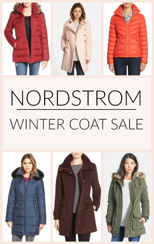 nordstrom winter coat sale pinterest