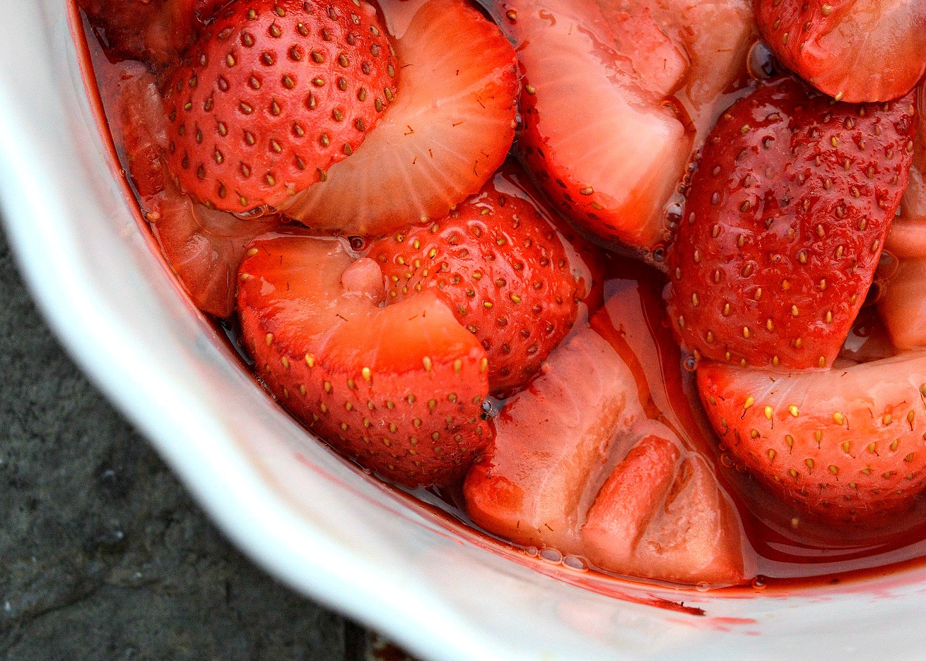 roasted strawberries