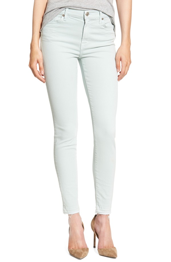 Paige Released Hem Ankle Skinnies: One of the hottest spring denim trends!