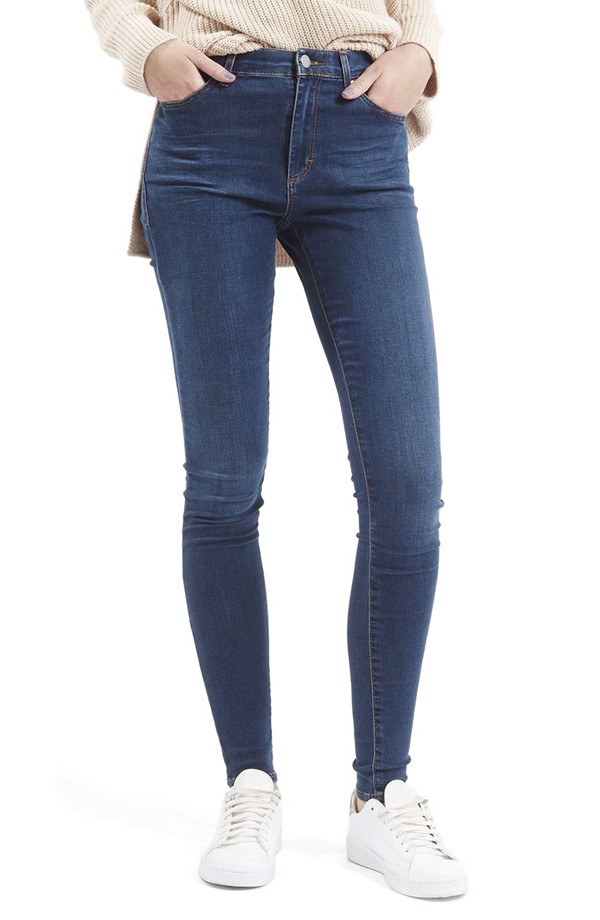 Topshop Leigh High Waist Skinny Jeans: One of the hottest spring denim trends!