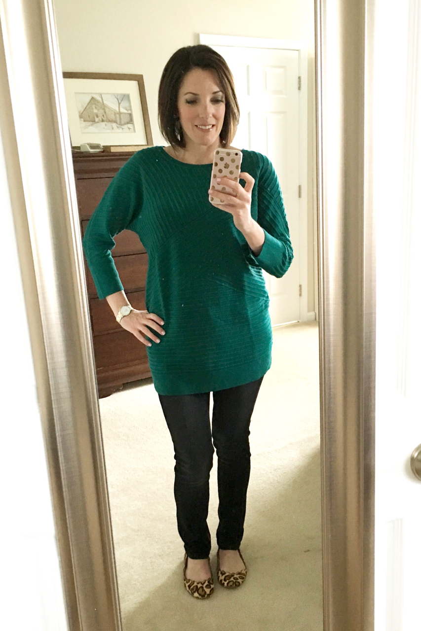 green caslon sweater - 1