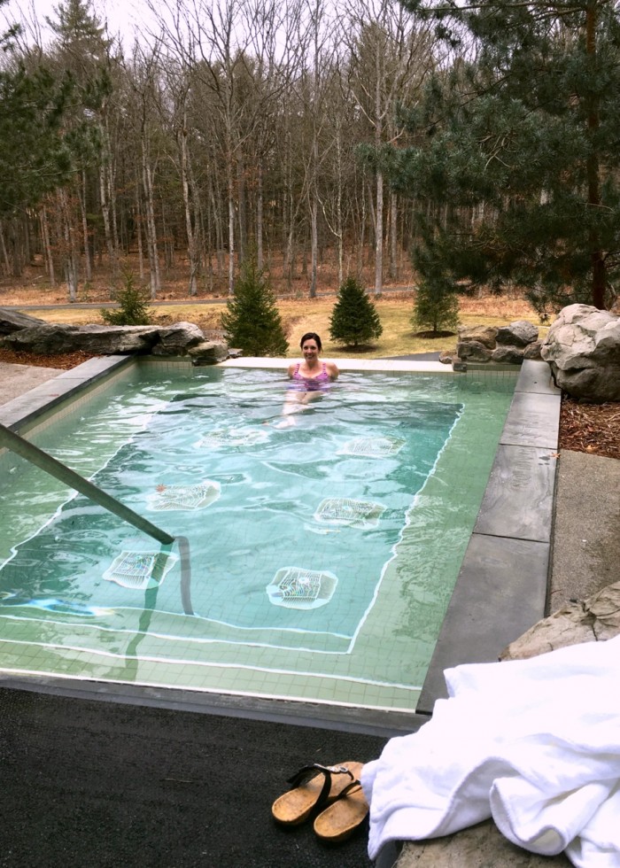 The Lodge at Woodloch: Outdoor Hot Tub