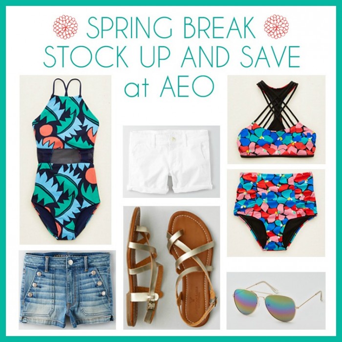 Spring Break Stock Up and Save Event at American Eagle Outfitters