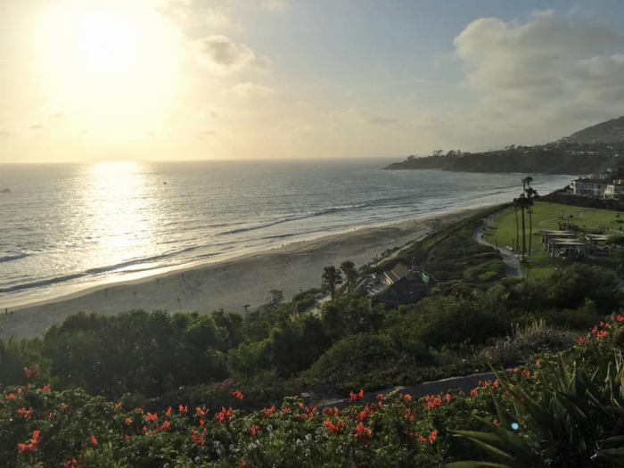sunset at Laguna Beach, Mom 2.0 Summit 2016
