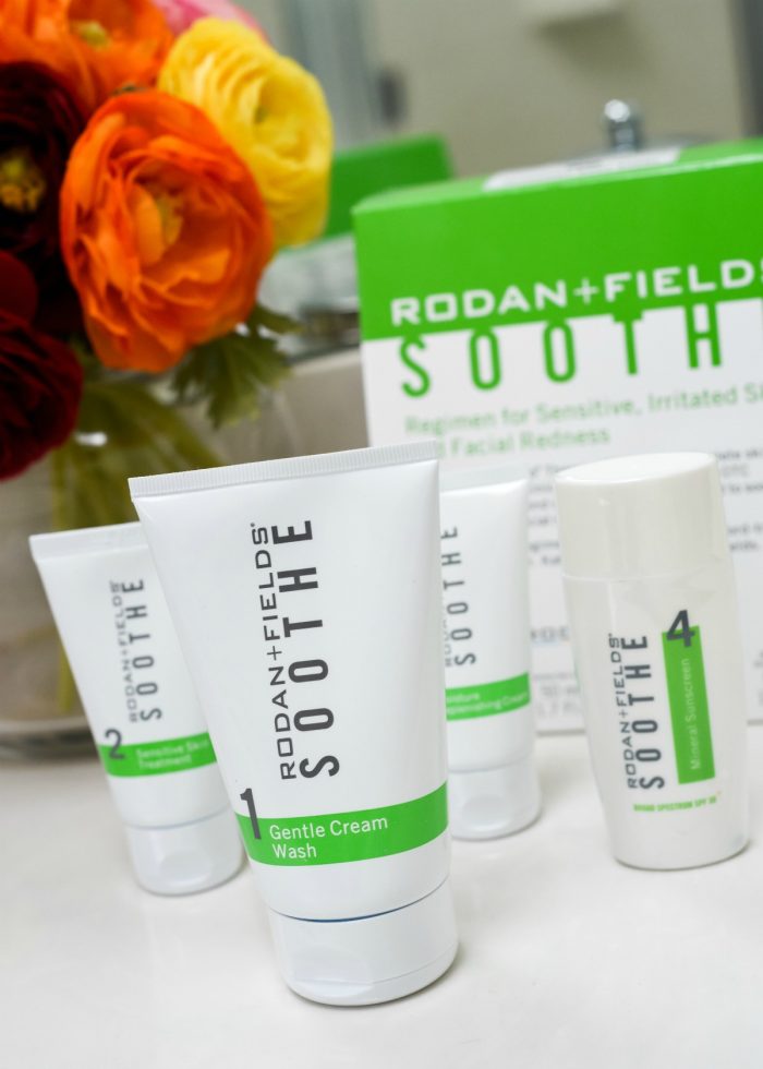 A Rodan and Fields Soothe Regimen Review by Jo-Lynne Shane, 43-year-old style and beauty blogger and Rodan + Fields consultant.