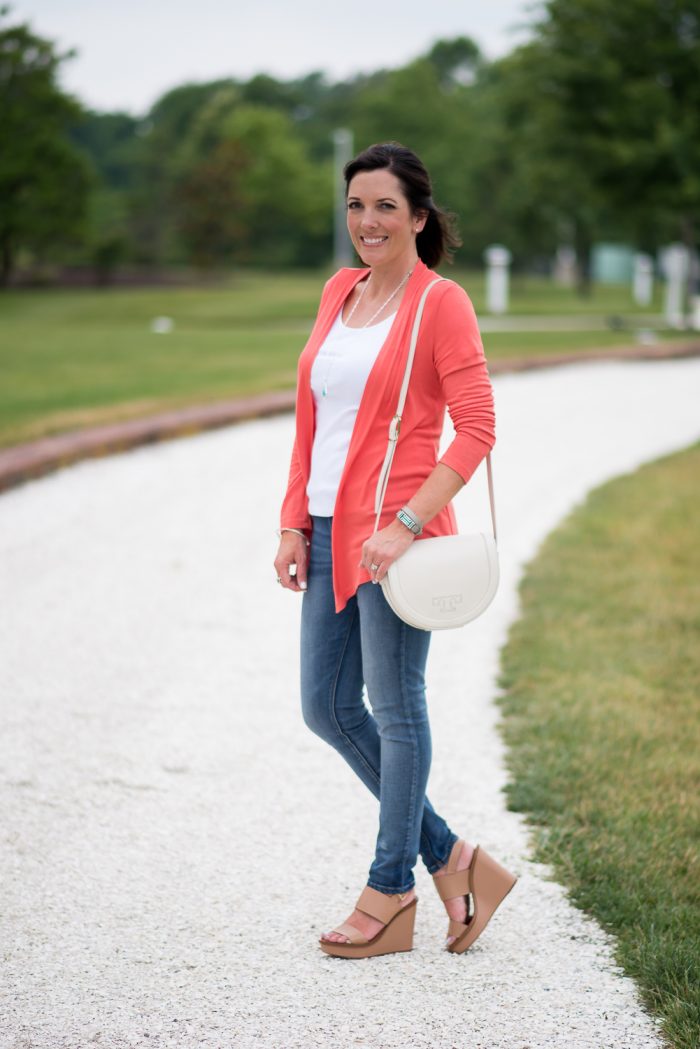 This is the perfect outfit for cool summer evenings or a highly air-conditioned venue. Also, click through for a $200 Stitch Fix Giveaway!