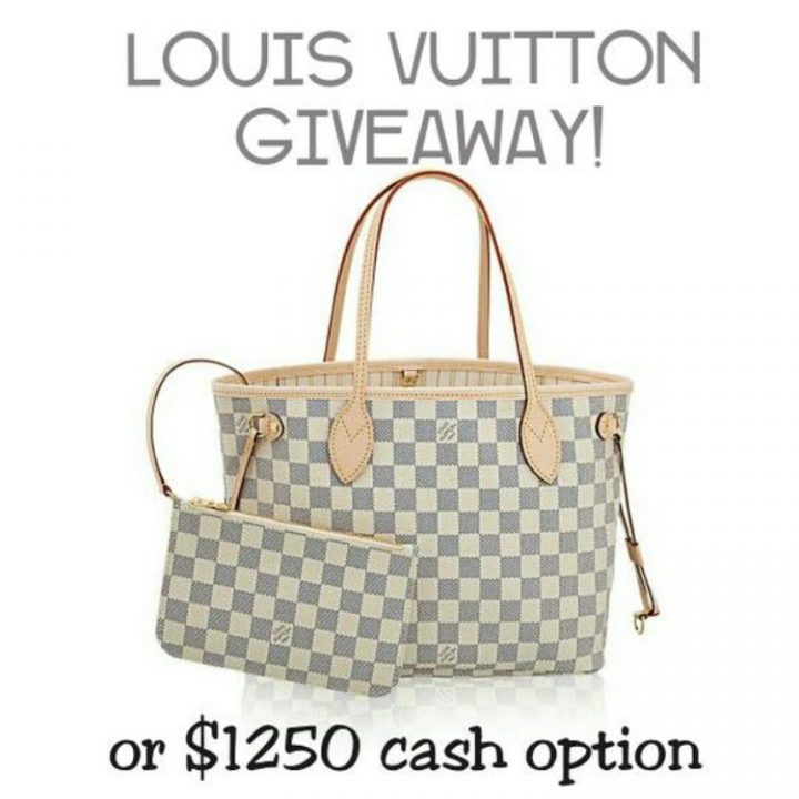 Louis Vuitton giveaway