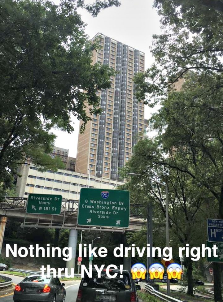 driving thru NYC
