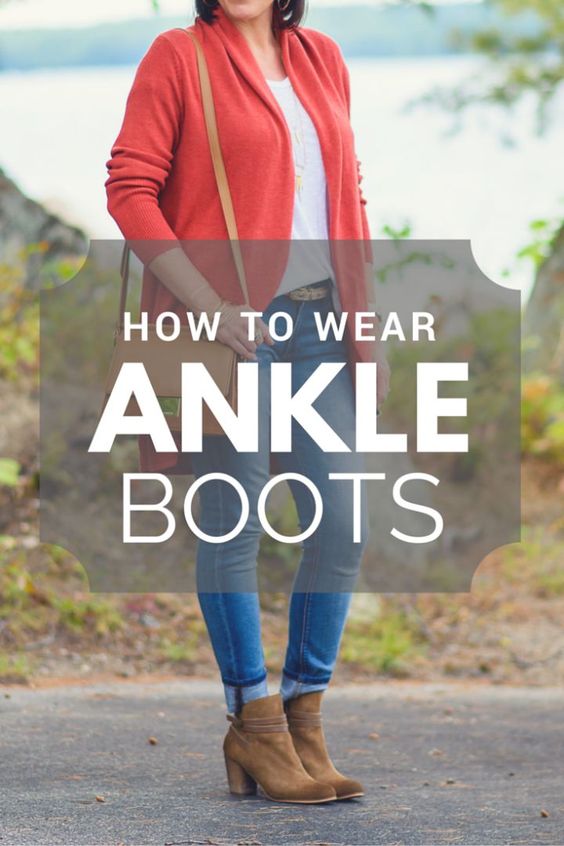 how to wear ankle boot