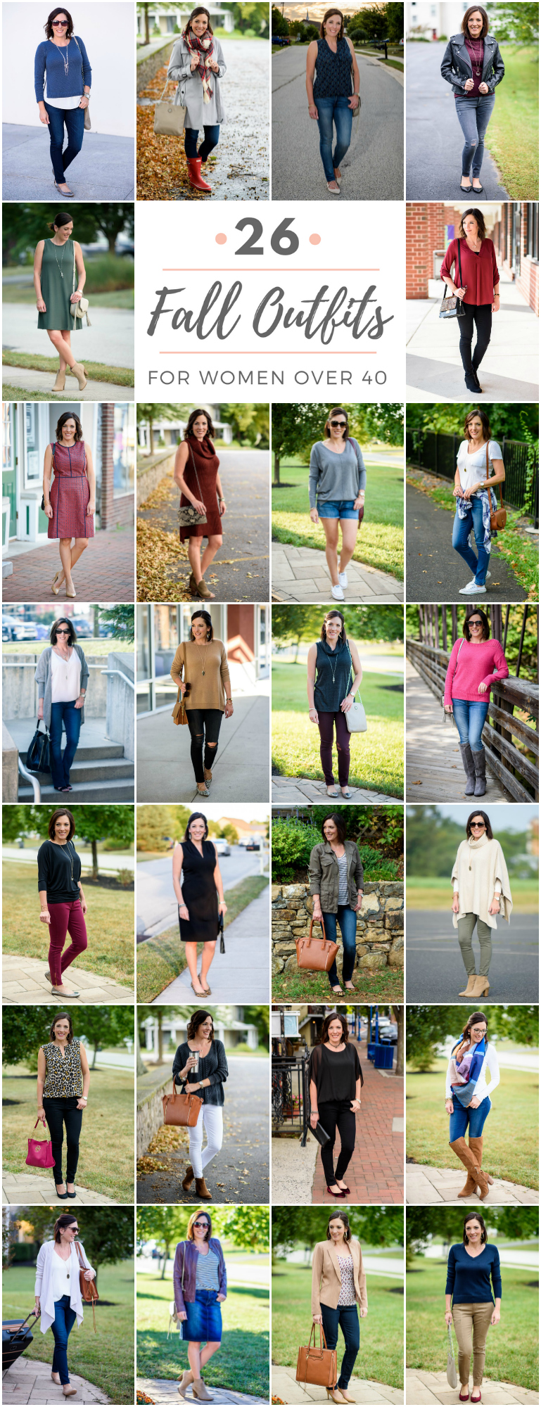 26 Wearable Fall Outfits for Women Over 40: Style for Real Life