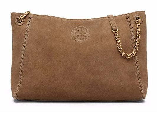 Tory Burch Sale: Marion Suede Tote