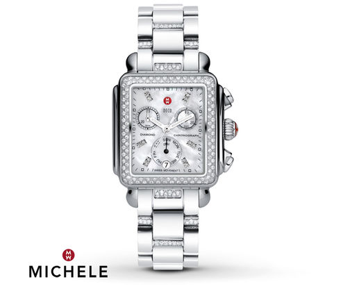 MICHELE Women's Watch Deco Day Diamond Watch