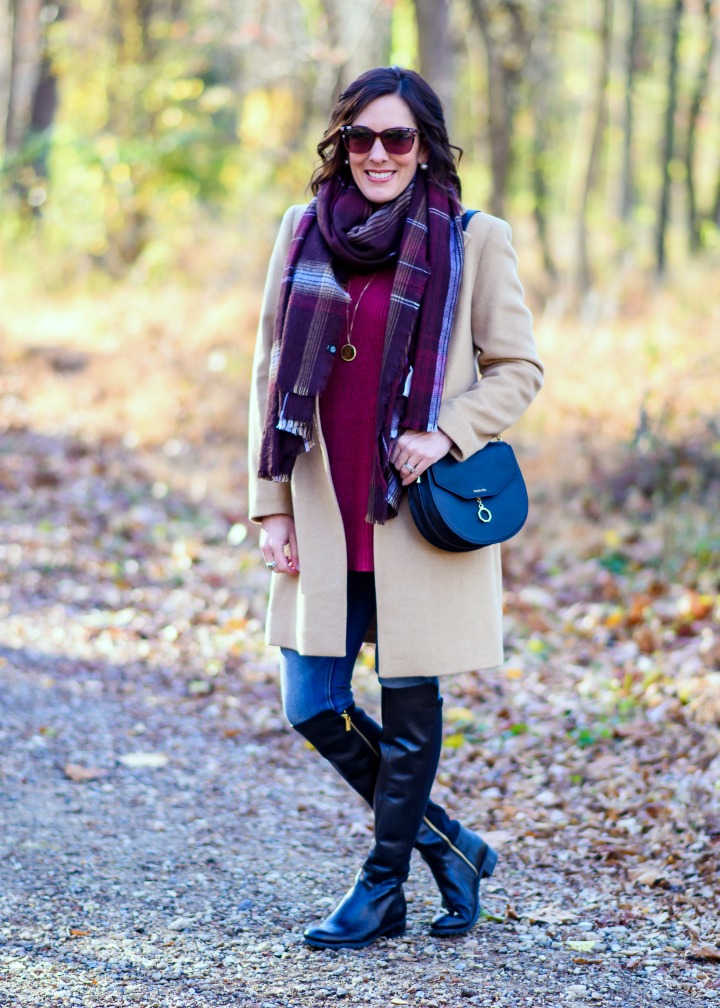 Winter Fashion | Casual Camel Coat Outfit